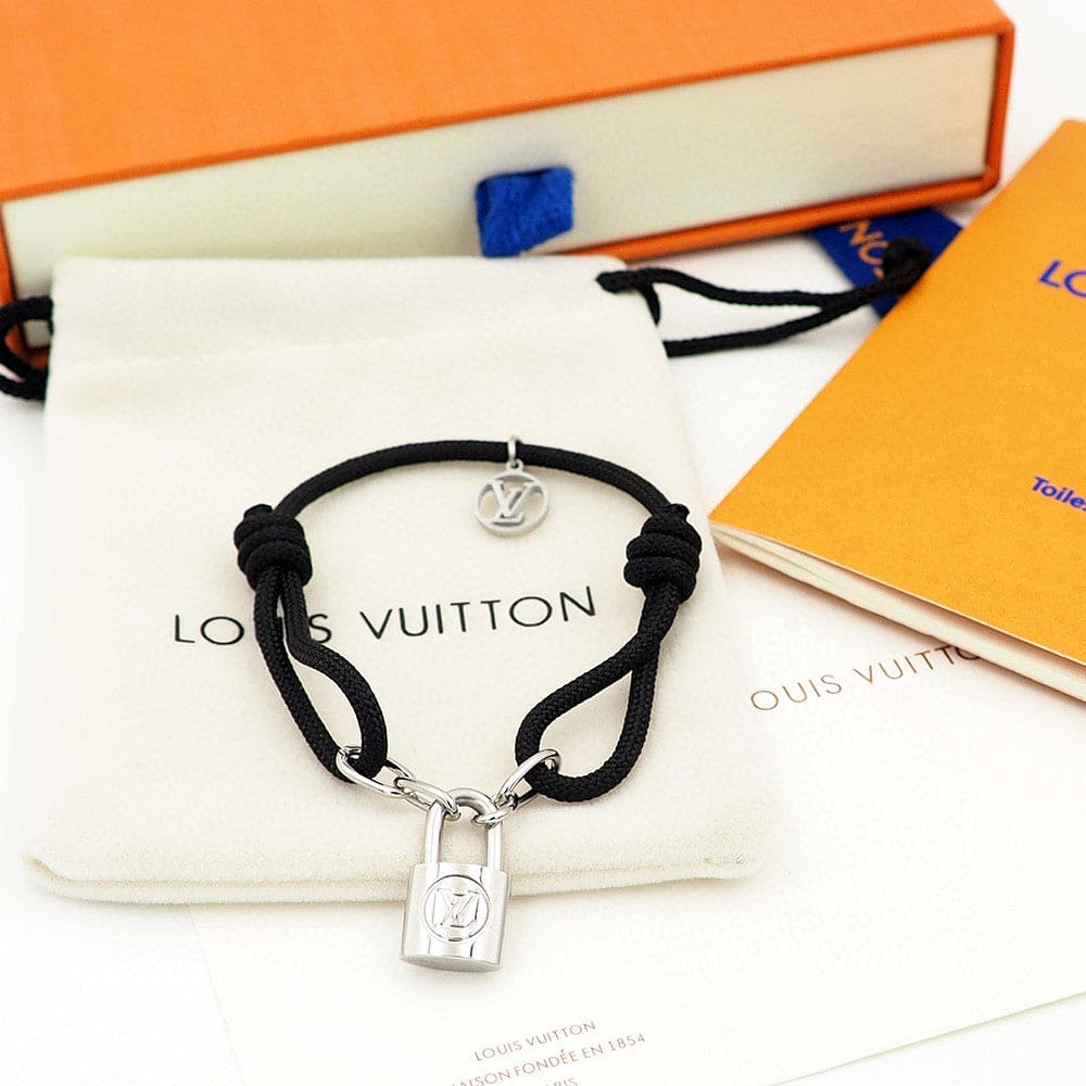 Louis Vuitton Silver Lockit X Virgil Abloh 18K Gold Bracelet product image 2, provided for visual reference and product