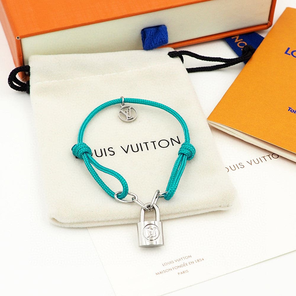 Louis Vuitton Silver Lockit X Virgil Abloh 18K Gold Bracelet product image 4, provided for visual reference and product
