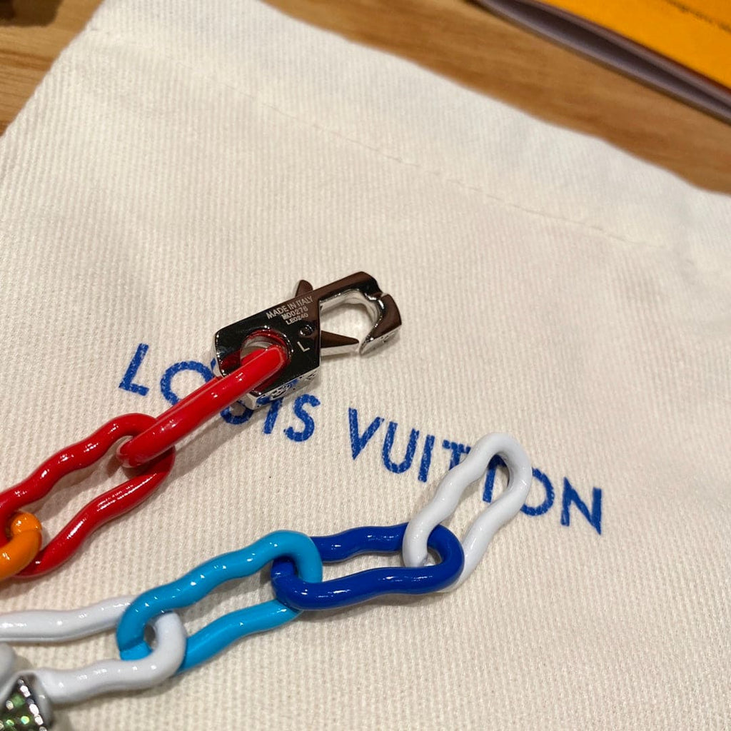 Louis Vuitton Rainbow Ceramic Chain 18K Gold Bracelet product image 7, provided for visual reference and product detail