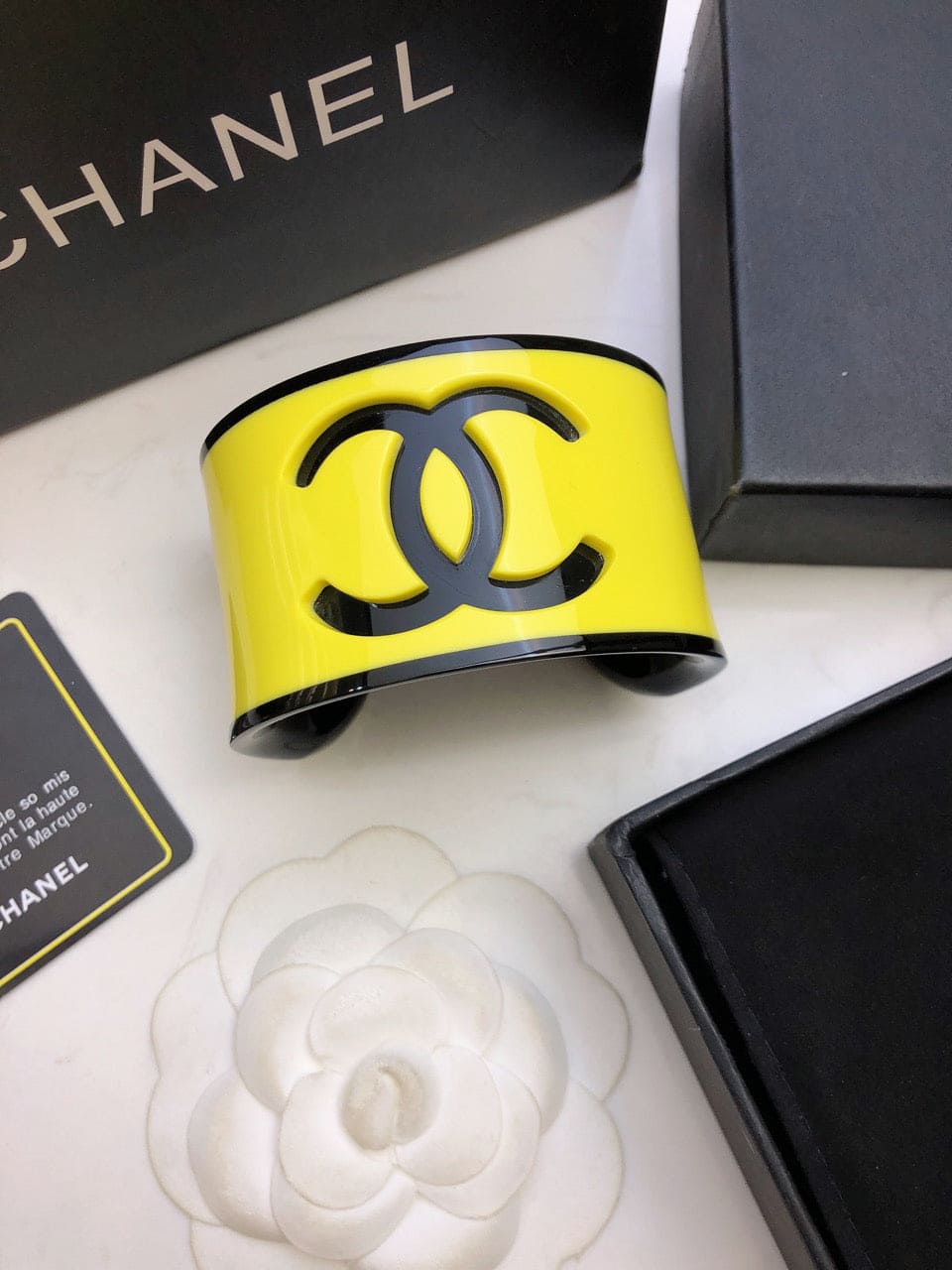 Chanel Yellow Bracelet product image 2, provided for visual reference and product detail review