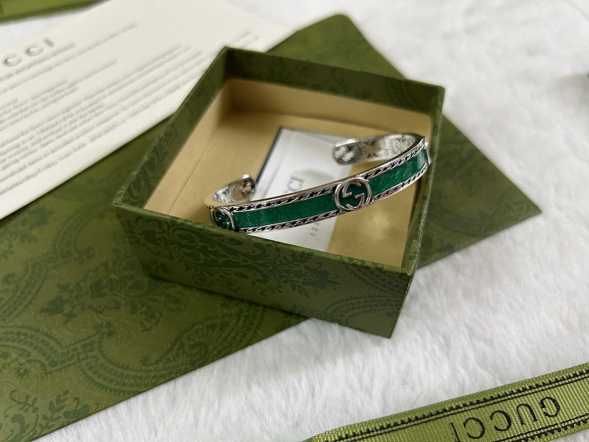 Double Gucci Interlocking Gucci Bangle Bracelet product image 10, provided for visual reference and product detail review