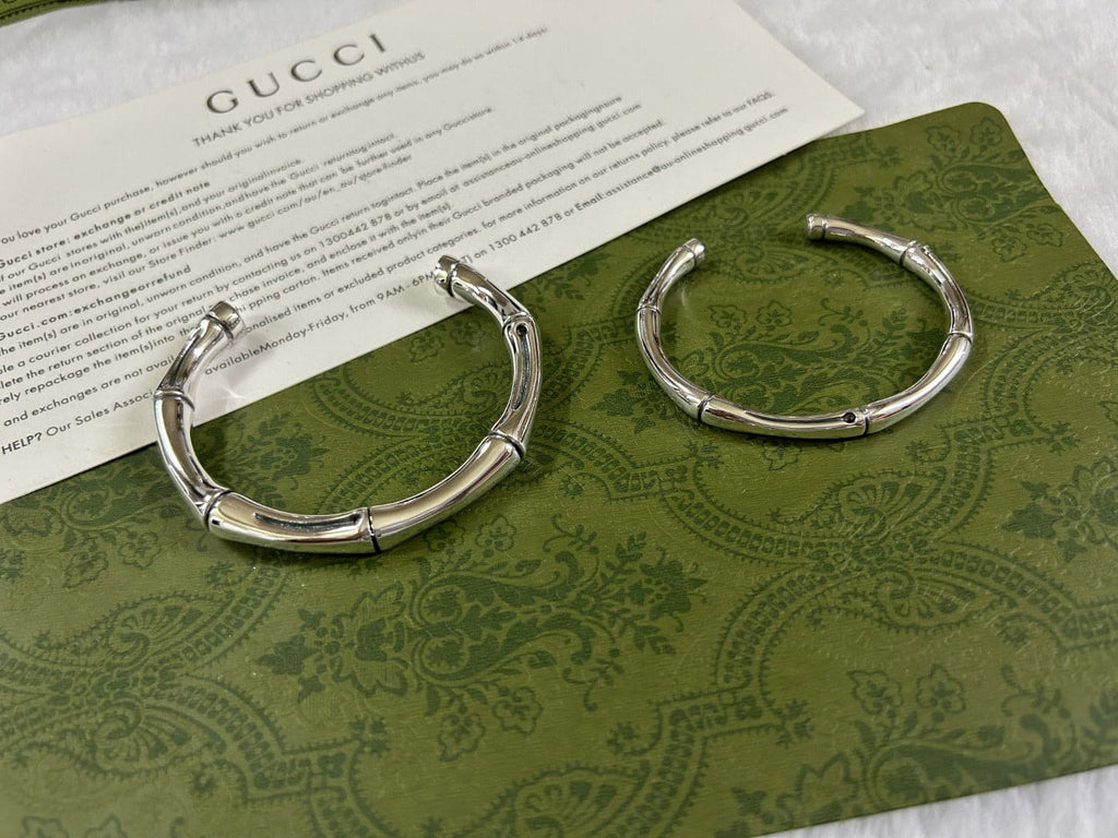 Double Gucci Bamboo Bangle Bracelet product image 10, provided for visual reference and product detail review
