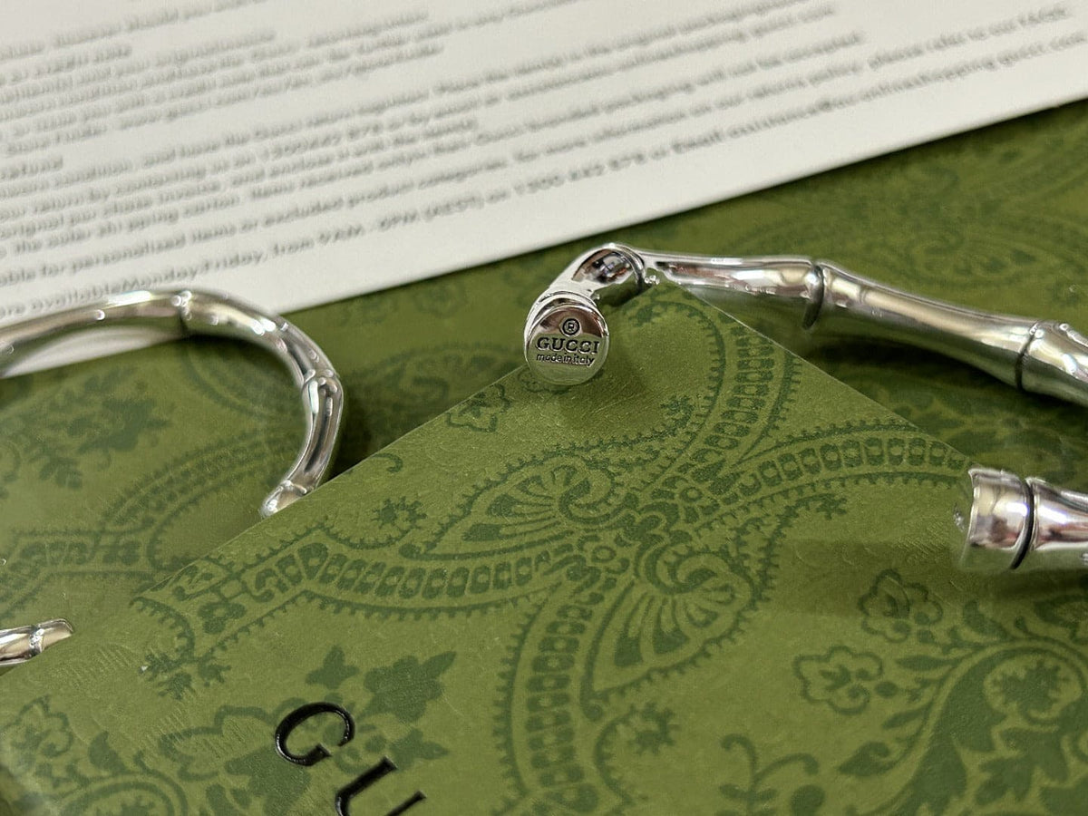 Double Gucci Bamboo Bangle Bracelet product image 8, provided for visual reference and product detail review