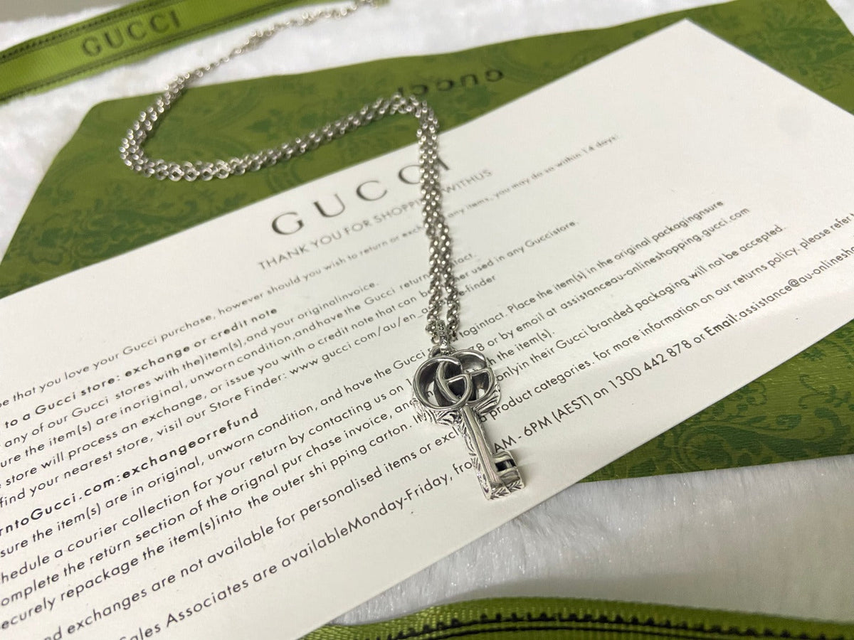 Double Gucci Key Necklace product image 9, provided for visual reference and product detail review