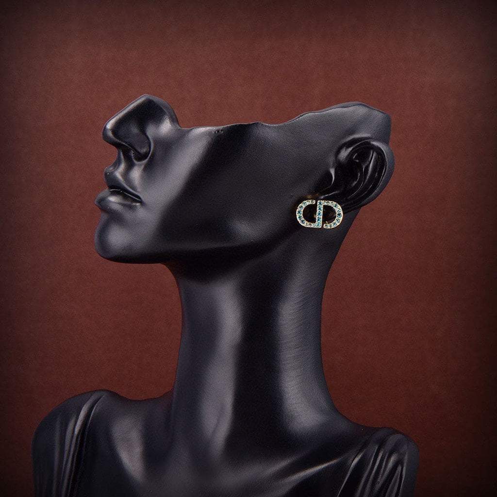 Dior Petit Stud 18K Gold Earrings product image 7, provided for visual reference and product detail review