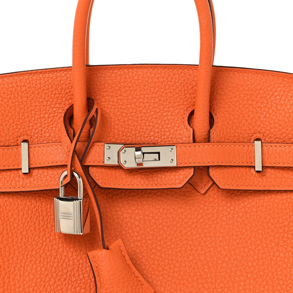 Togo Birkin 25 Orange product image 7, provided for visual reference and product detail review