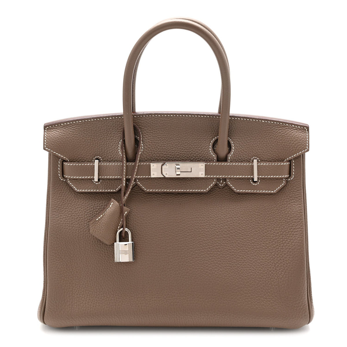 Togo BIrkin 30 Etoupe product image 1, provided for visual reference and product detail review