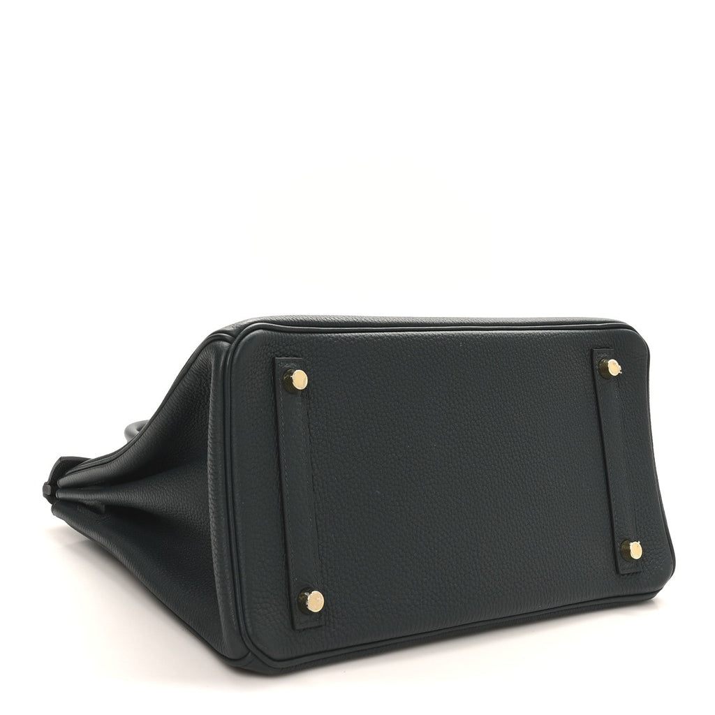 Togo Birkin 30 Vert Cypress product image 4, provided for visual reference and product detail review