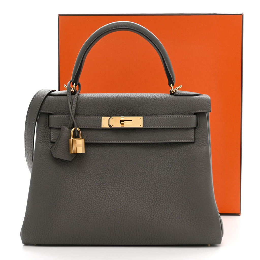 Togo Kelly Retourne 28 Gris Meyer product image 11, provided for visual reference and product detail review