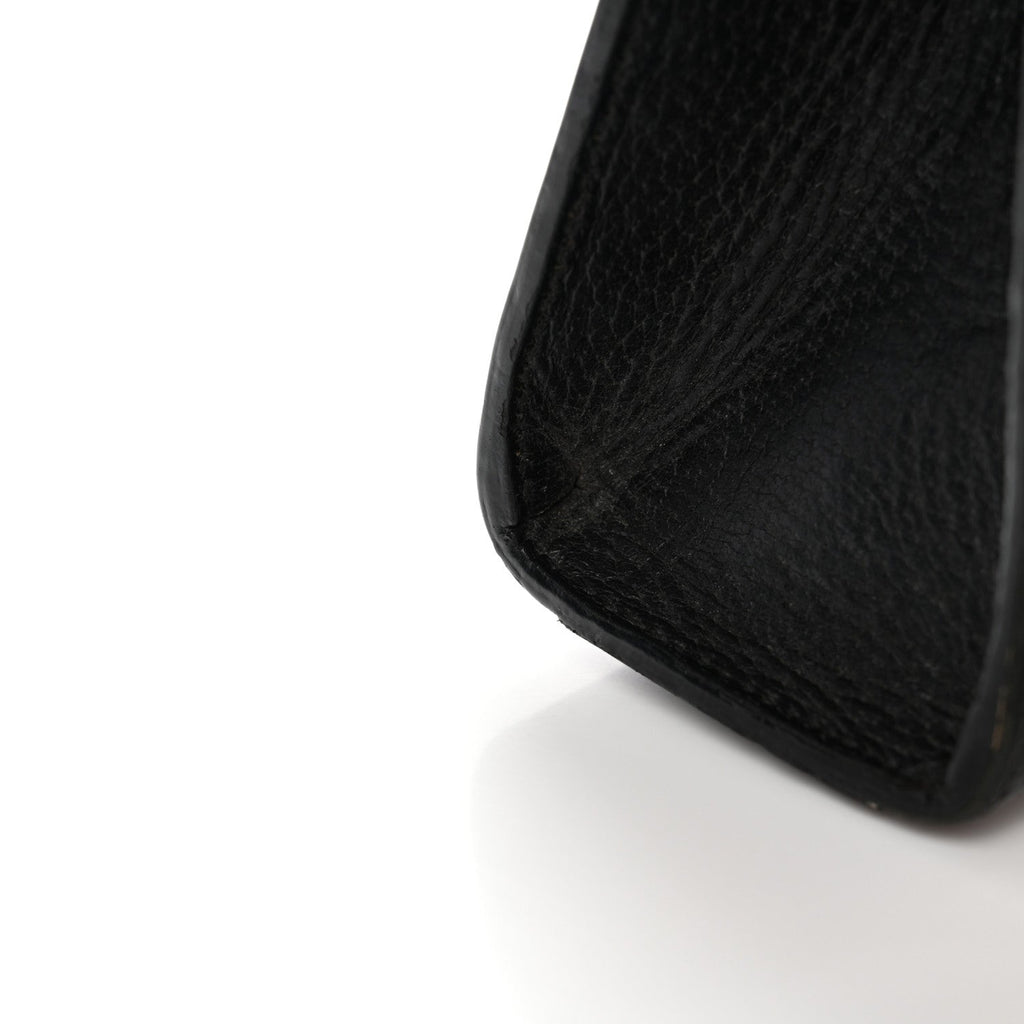 Grained Calfskin Bee Star Small Padlock Shoulder Bag Black product image 20, provided for visual reference and product
