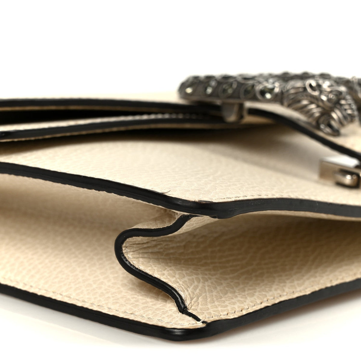Dollar Calfskin Crystal Small Dionysus Shoulder Bag Mystic White product image 10, provided for visual reference and product