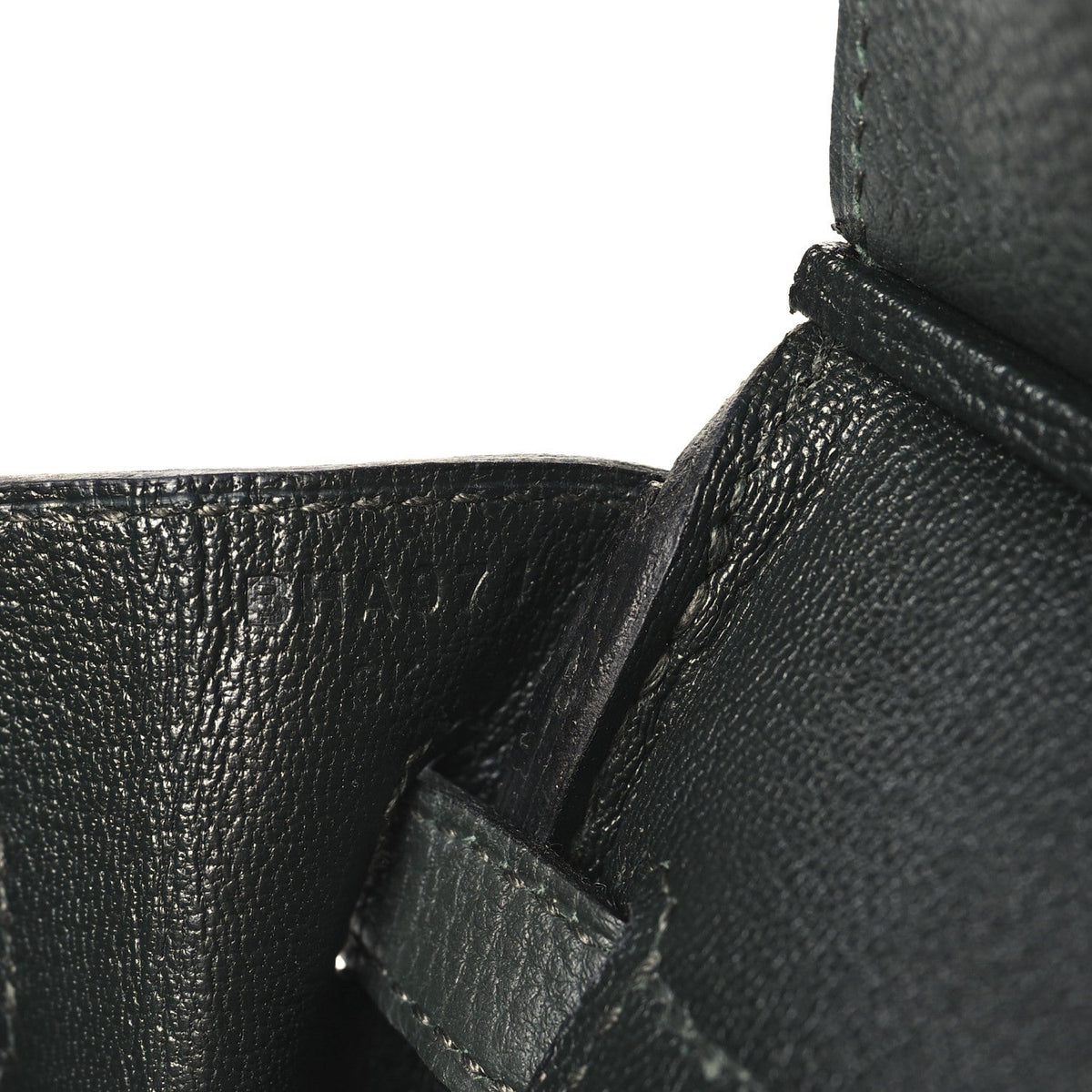 Togo Birkin 25 Vert Fonce product image 7, provided for visual reference and product detail review