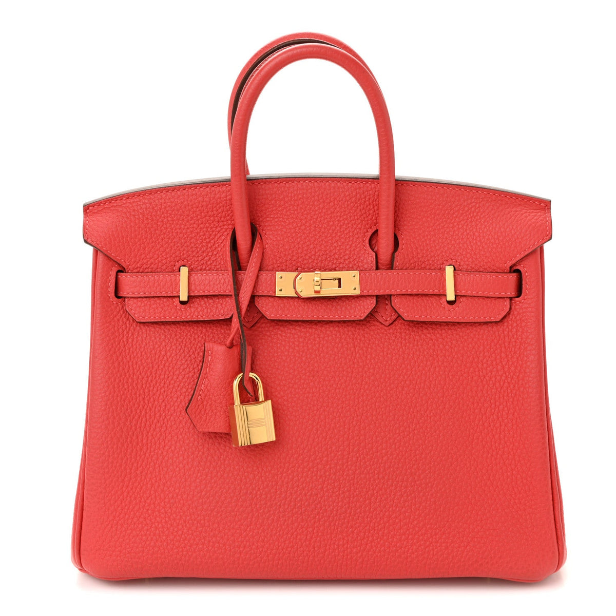 Togo Birkin 25 Rouge Pivoine product image 1, provided for visual reference and product detail review