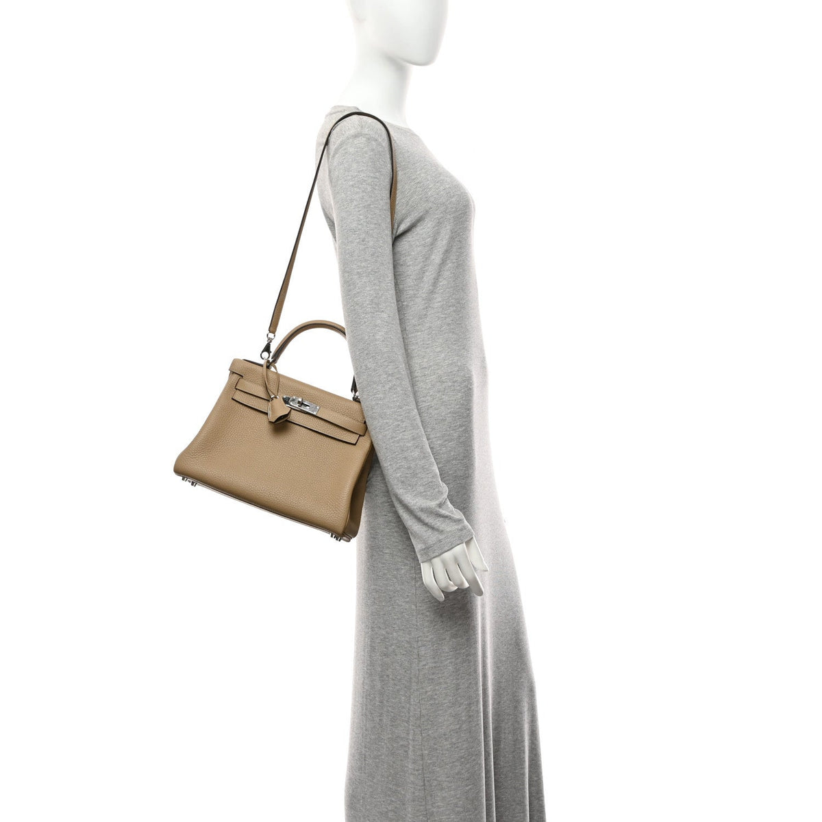 Taurillon Clemence Kelly Retourne 28 Trench product image 2, provided for visual reference and product detail review
