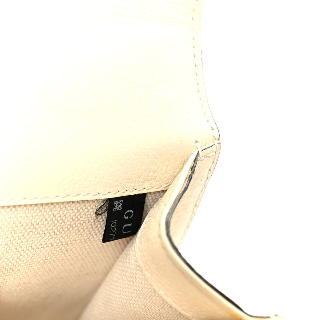 Textured Calfskin Crystal Mini Dionysus Shoulder Bag Mystic White product image 7, provided for visual reference and product