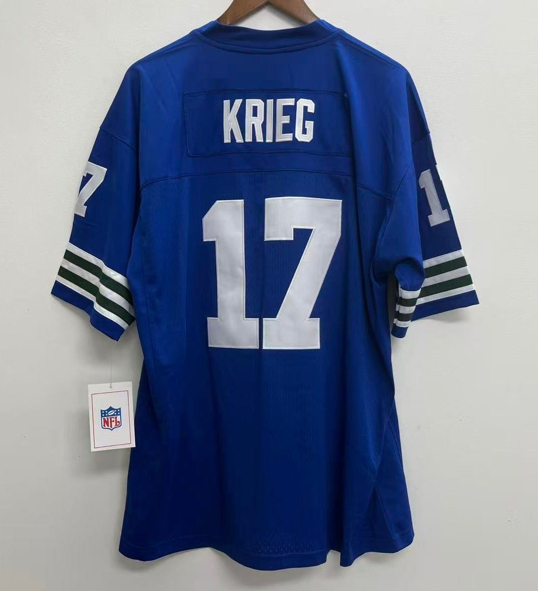 Dave Krieg Seattle Seahawks Official NFL Jersey Mitchell & product image 1