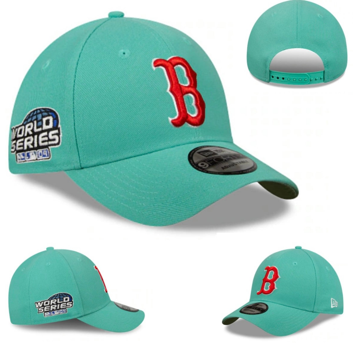 Boston Red Sox official MLB New Era Hat adjustable product image 1