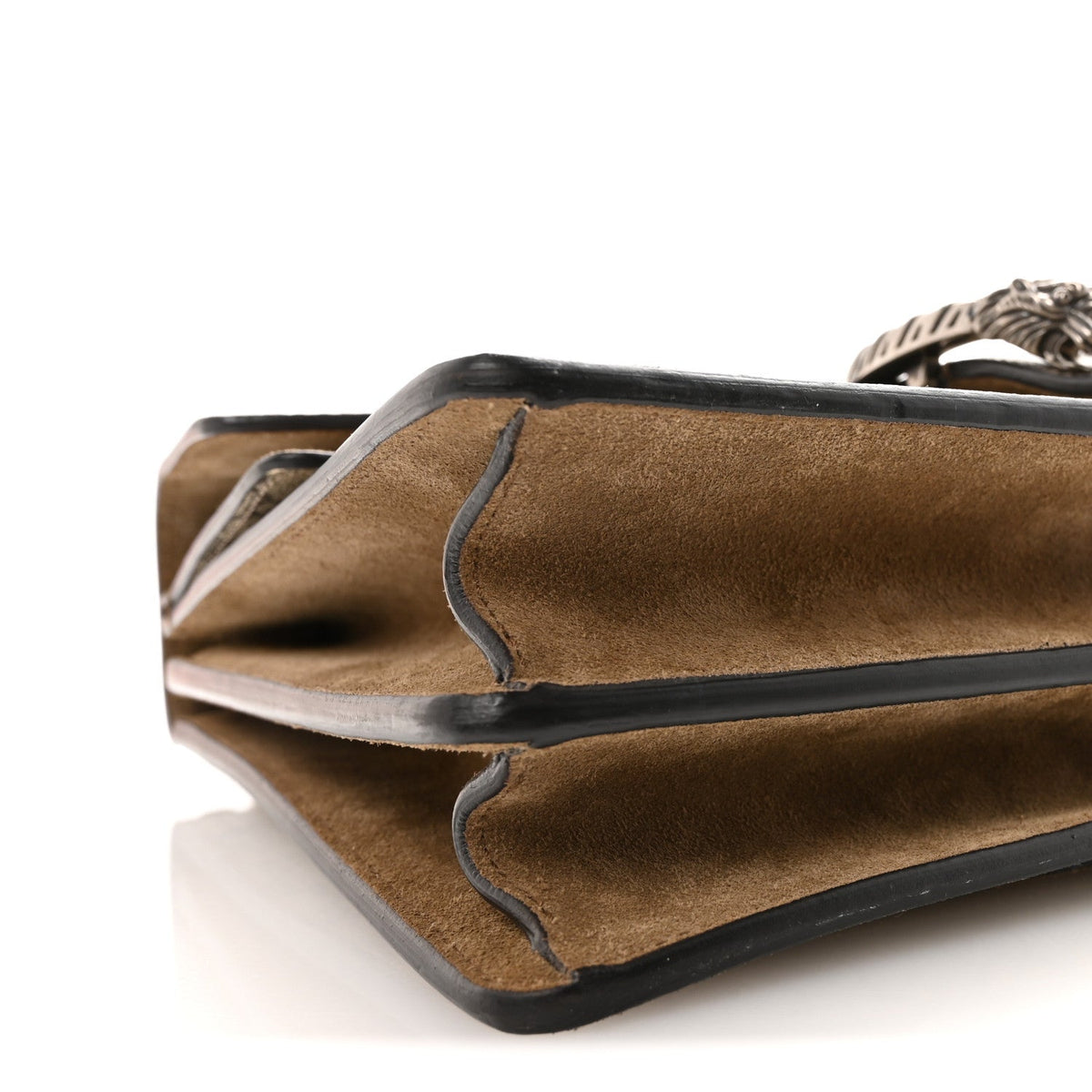GG Supreme Monogram Medium Dionysus Shoulder Bag Taupe product image 9, provided for visual reference and product detail