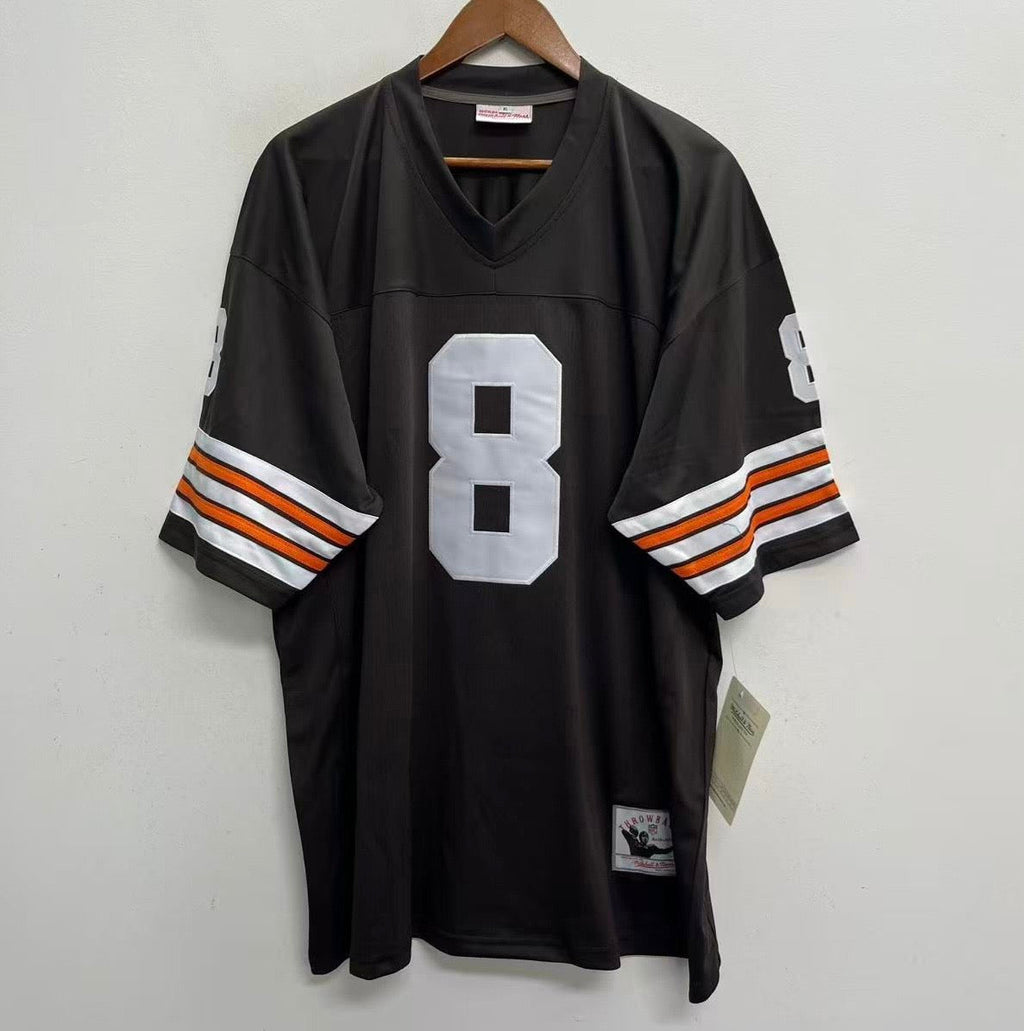 Any name & Number Classic Cleveland Browns NFL Mitchell & product image 5
