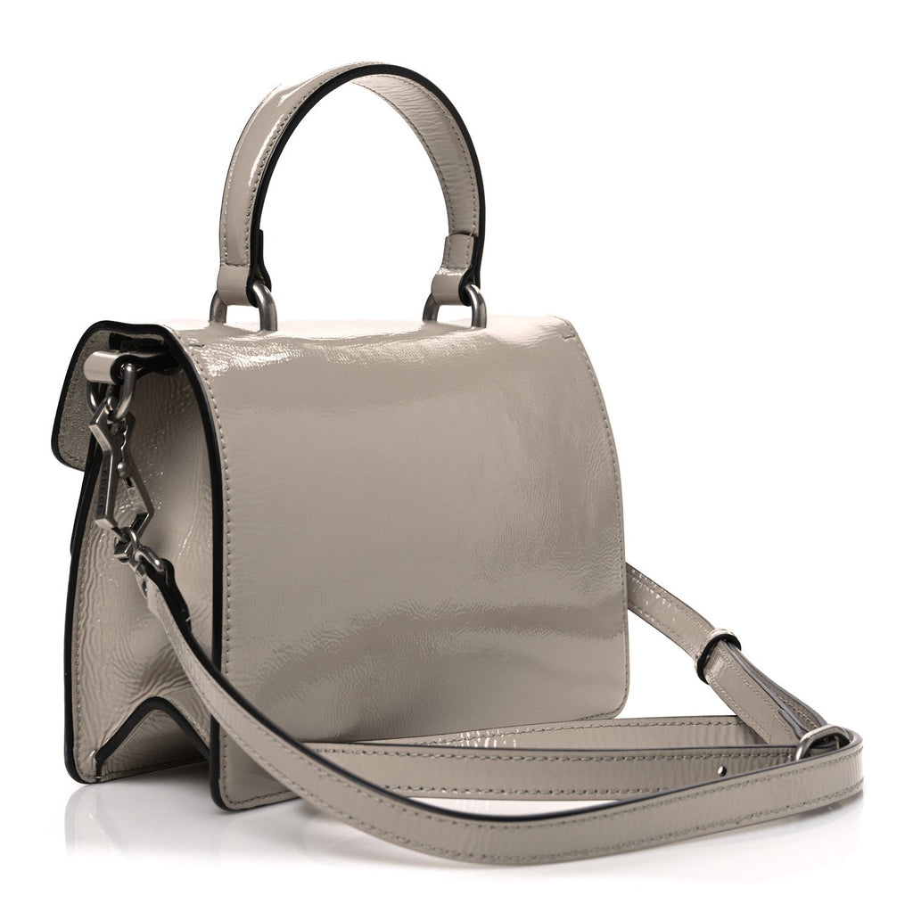 Crinkled Patent Small Dionysus Top Handle Bag Sphinx product image 3, provided for visual reference and product detail review
