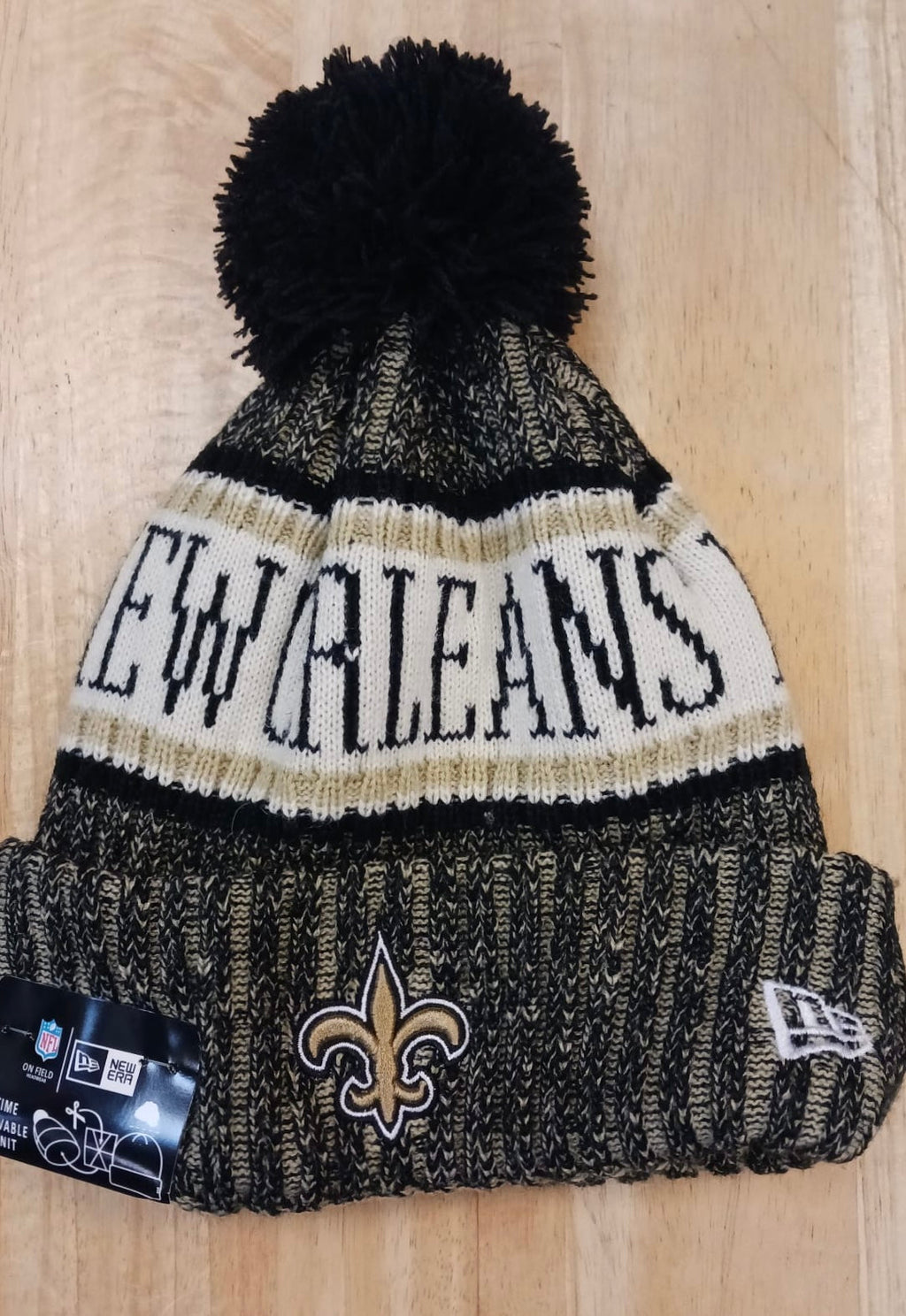 New Orleans Saints NFL Era winter Hat with Pom product image 1