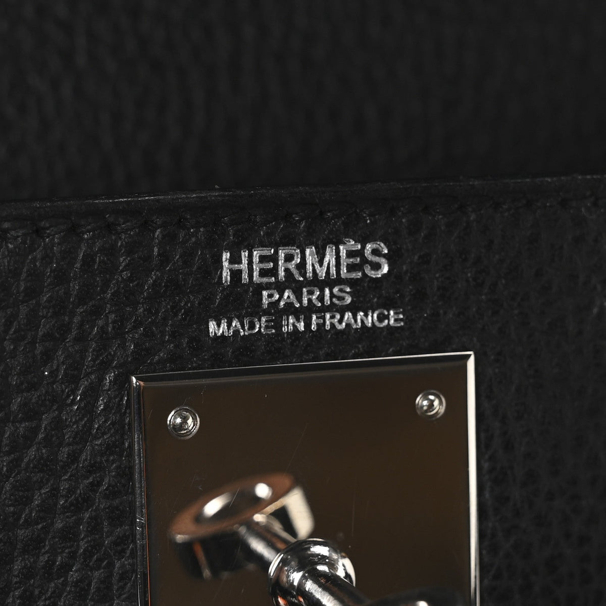 Togo Kelly Retourne 28 Black product image 6, provided for visual reference and product detail review