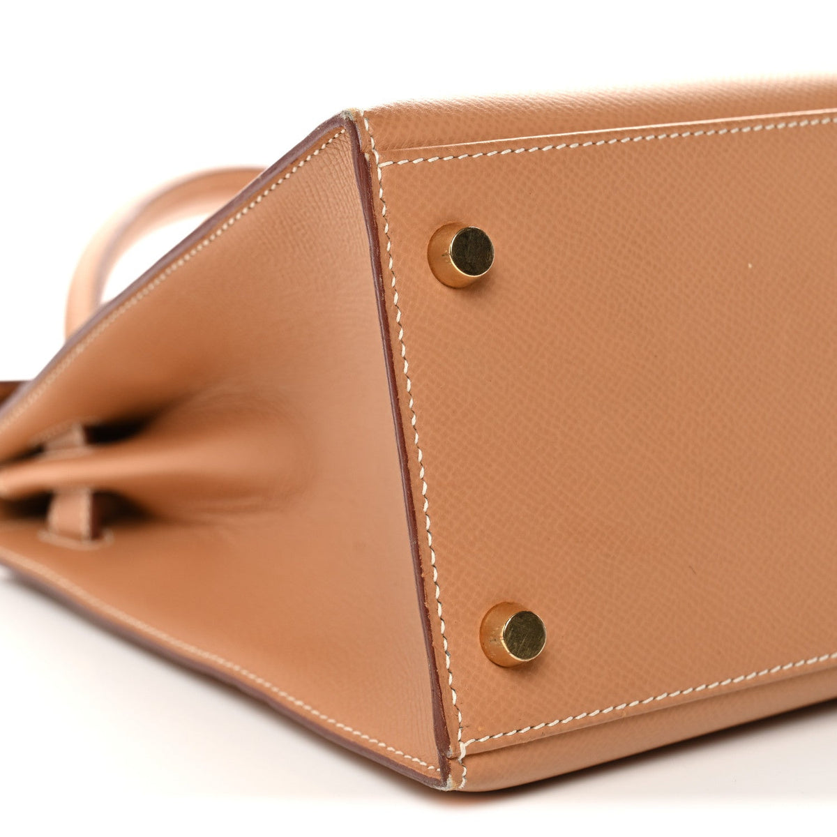 Courchevel Kelly Retourne 28 Camel product image 9, provided for visual reference and product detail review