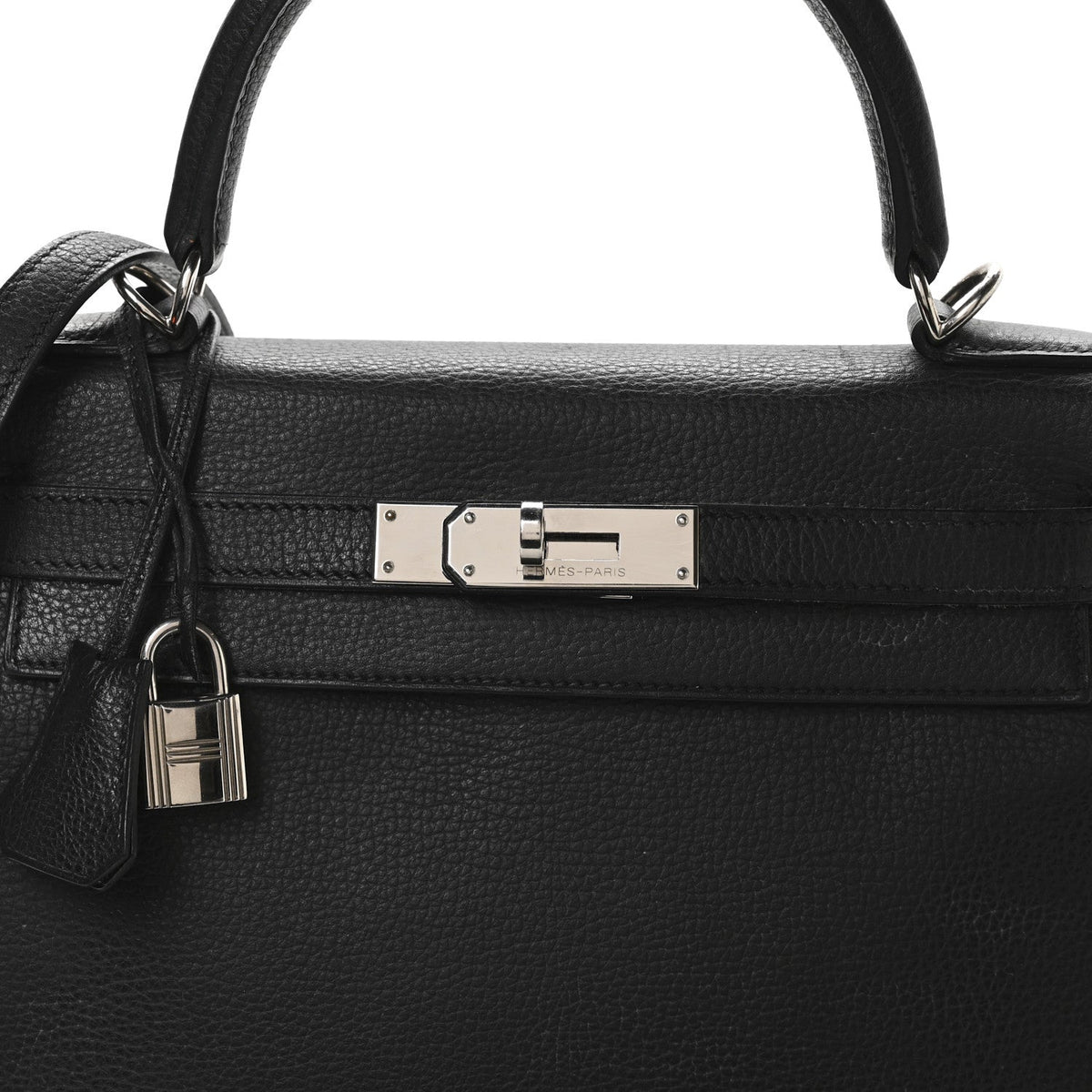 Togo Kelly Retourne 28 Black product image 8, provided for visual reference and product detail review