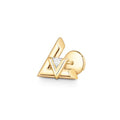 Louis Vuitton Volt One 18K Gold Earrings product image 1, provided for visual reference and product detail review