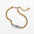Chanel Diamonds Chain 18K Gold Necklace product image 1, provided for visual reference and product detail review