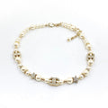 Chanel Pearl Diamonds 18K Gold Necklace product image 1, provided for visual reference and product detail review