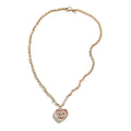 Chanel Pink Diamonds 18K Gold Necklace product image 1, provided for visual reference and product detail review