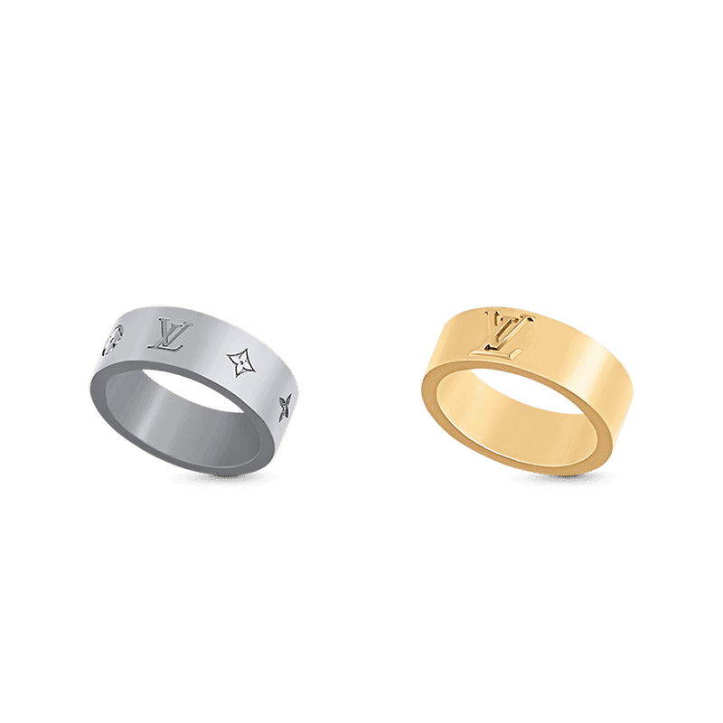 Louis Vuitton Instinct Set of Two 18K Gold Ring product image 2, provided for visual reference and product detail review