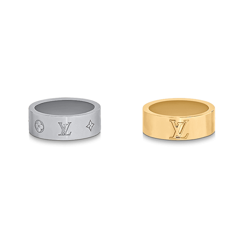 Louis Vuitton Instinct Set of Two 18K Gold Ring product image 1, provided for visual reference and product detail review