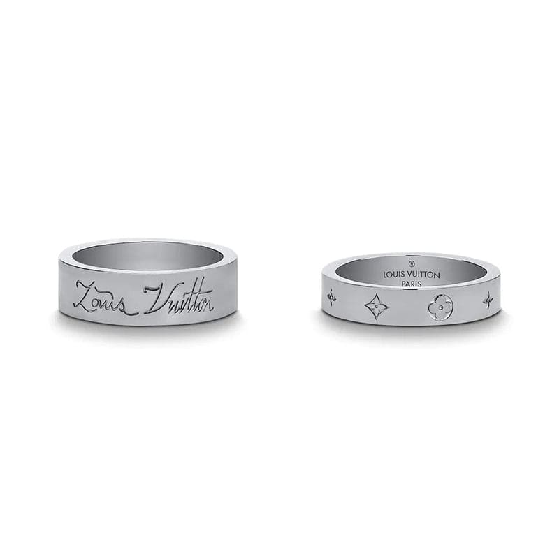 Louis Vuitton You & Me Set of 2 18K Gold Ring product image 1, provided for visual reference and product detail review