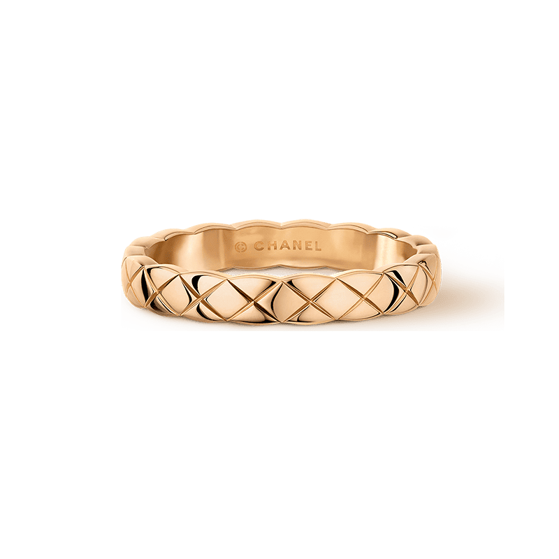 Chanel Coco Crush Mini 18K Gold Ring product image 2, provided for visual reference and product detail review