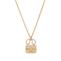 Hermes Amulettes Constance Pendant 18K Gold Necklace product image 1, provided for visual reference and product detail review