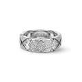 Chanel Coco Crush Diamonds 18K White Gold Ring product image 1, provided for visual reference and product detail review
