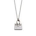 Hermes Amulettes Birkin Pendant 18K Gold Necklace product image 1, provided for visual reference and product detail review