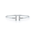 Tiffany Diamond Wire 18K Gold Bracelet product image 1, provided for visual reference and product detail review