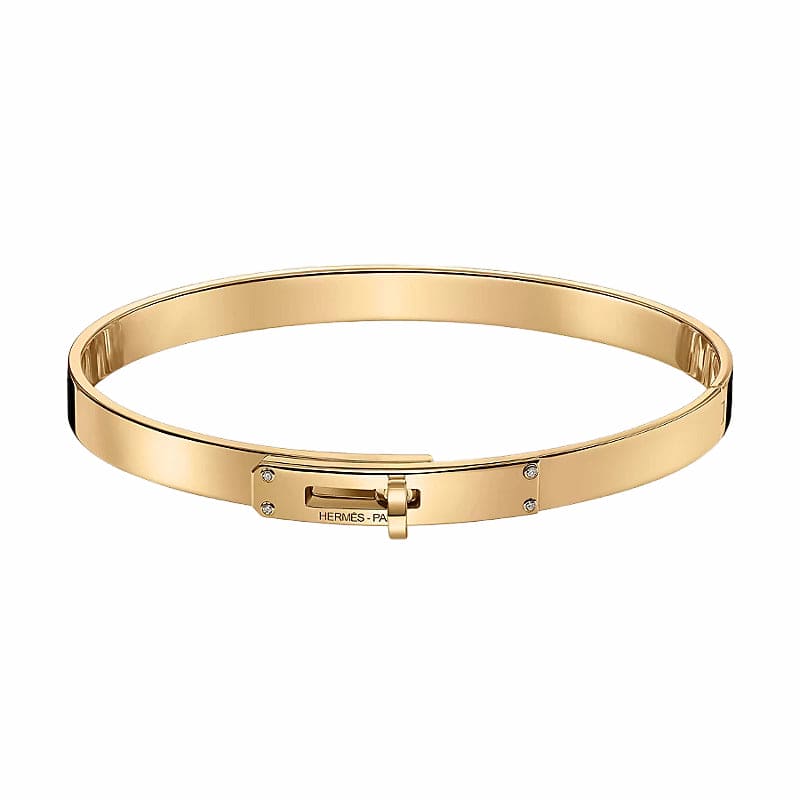 Hermes Kelly 18K Yellow Gold Bracelet product image 1, provided for visual reference and product detail review