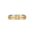 Tiffany Narrow Diamond 18K Yellow Gold Ring product image 1, provided for visual reference and product detail review