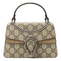 GG Supreme Monogram Mini Dionysus Top Handle Bag Taupe product image 1, provided for visual reference and product detail