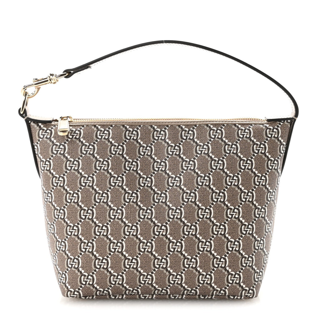 GG Shadow Monogram Super Mini Ophidia Shoulder Bag Taupe product image 1, provided for visual reference and product detail