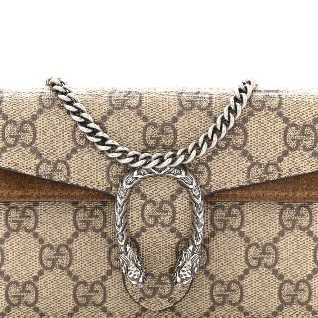GG Supreme Monogram Super Mini Dionysus Shoulder Bag Taupe product image 7, provided for visual reference and product detail