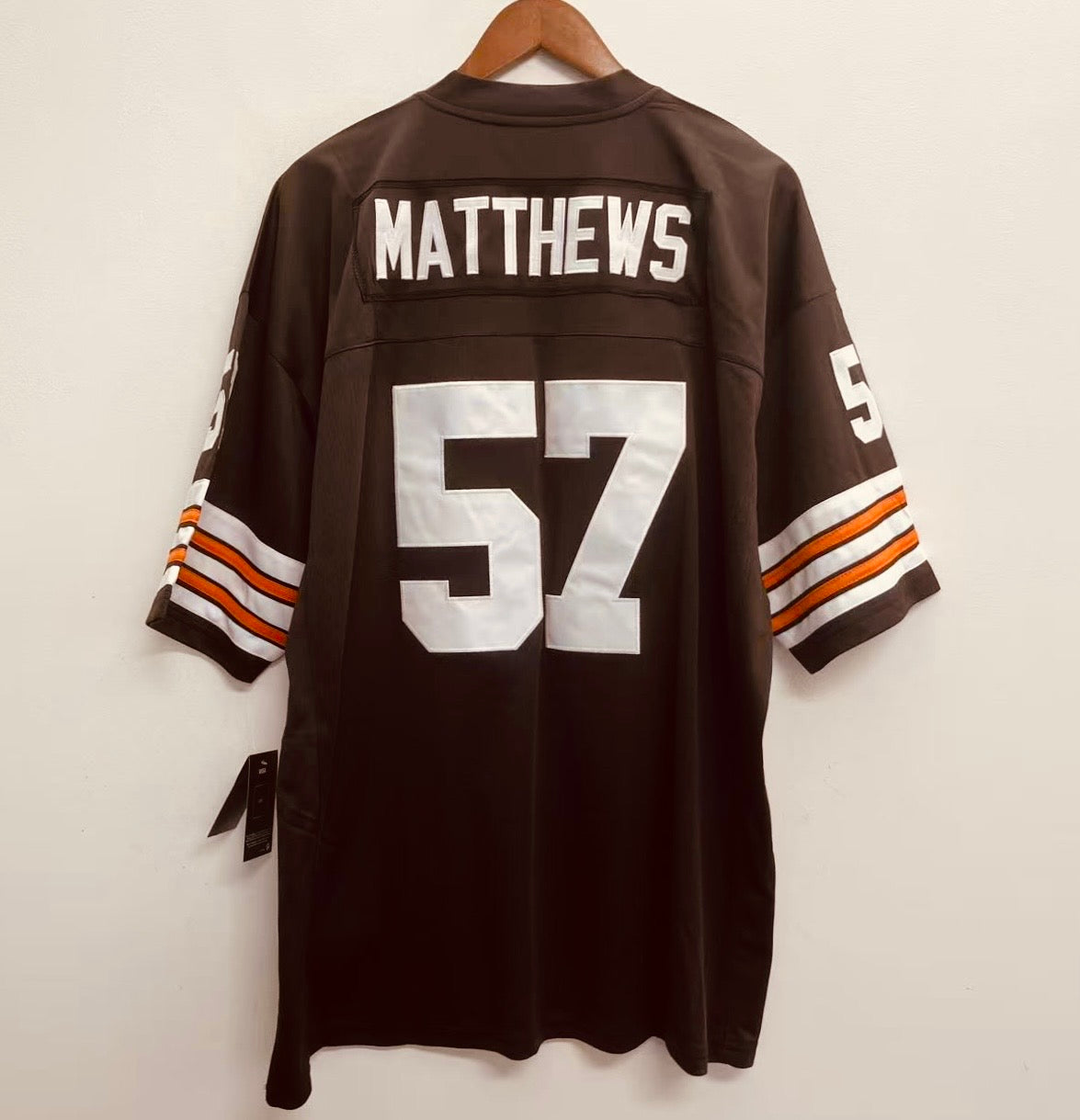 Clay Matthews Cleveland Browns Official NFL Mitchell & Ness product image 1