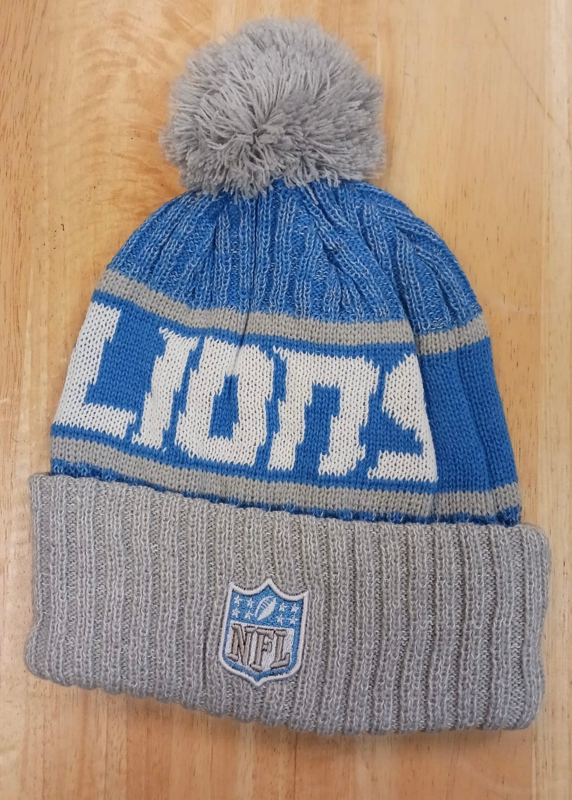 Detroit Lions NFL New Era winter knit Hat with Pom product image 2