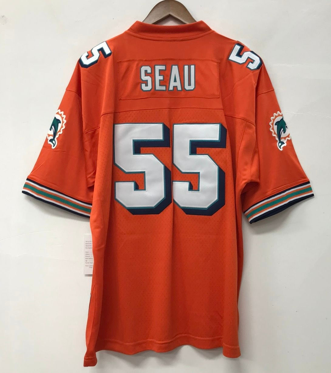 Junior Seau Miami Dolphins Official NFL Mitchell & Ness product image 1