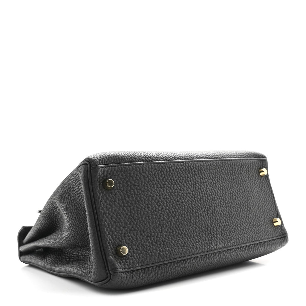 Togo Kelly Retourne 28 Black product image 4, provided for visual reference and product detail review
