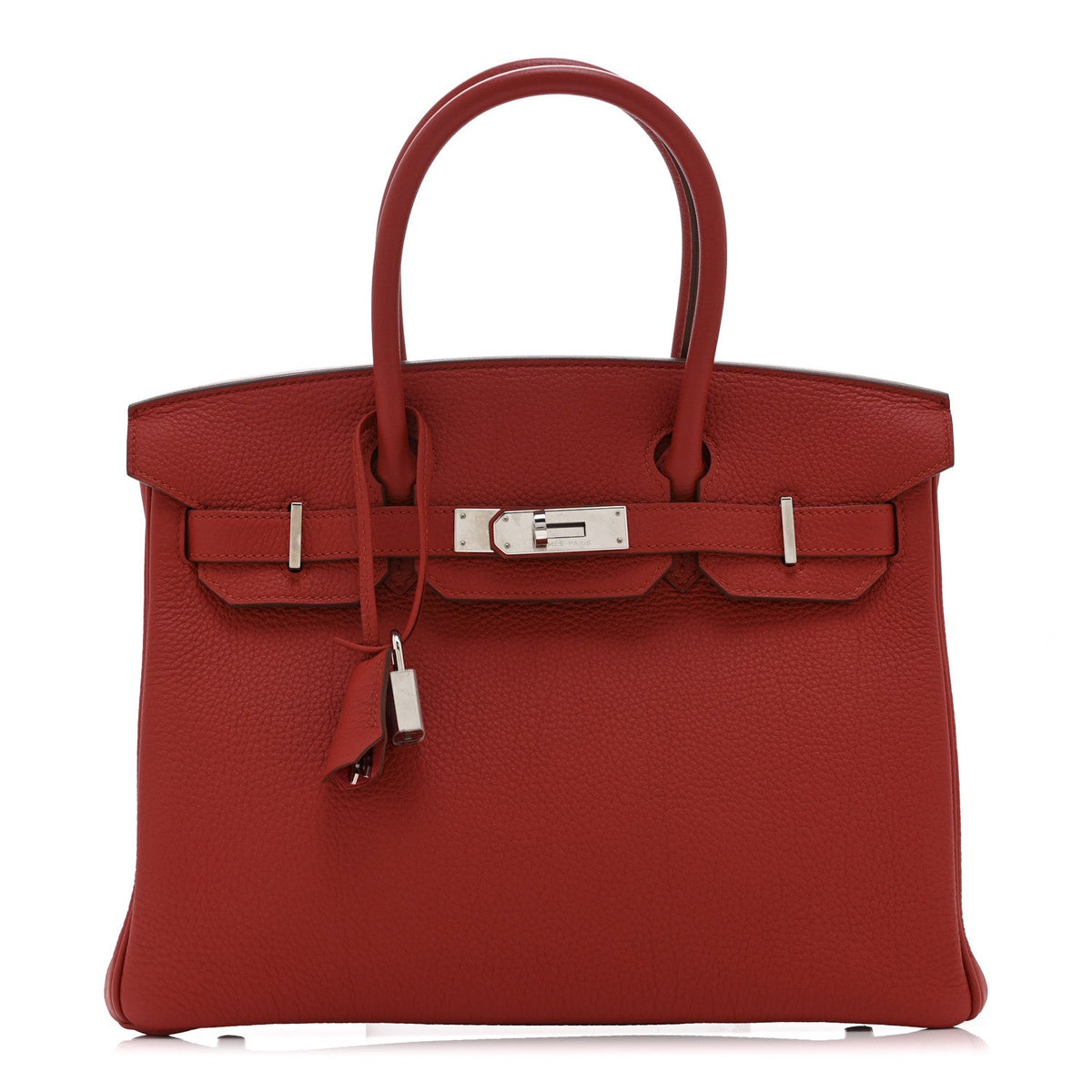 Togo Birkin 30 Vermillion product image 1, provided for visual reference and product detail review